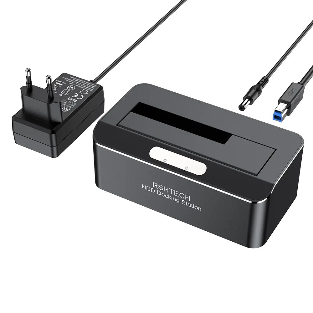 ORICO 5-Bay Hard Drive Docking Station – USB 3.0 & Type C, Supports Up To 80TB